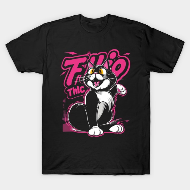 Felix The Cat Creativity T-Shirt by Tosik Art1